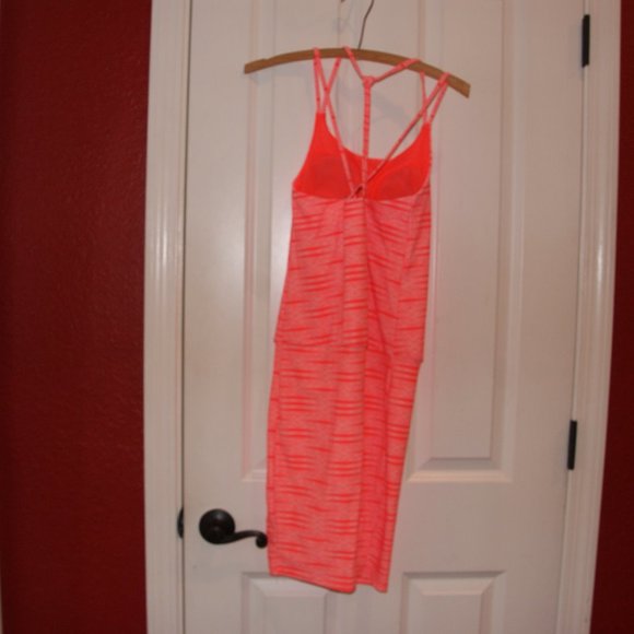 126 ATHLETA Orange Ariel Venice Swim Dress sz XXS - Picture 5 of 8